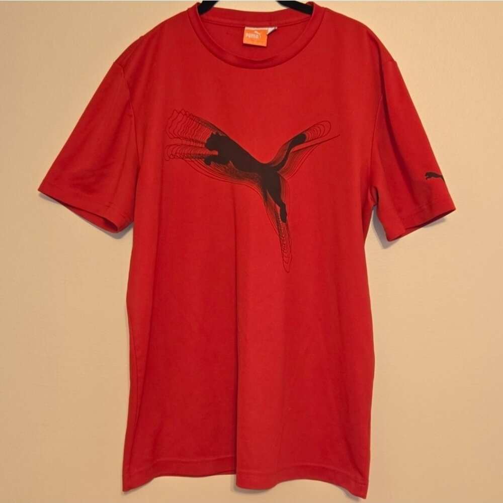 Puma Red Short Sleeve Tee